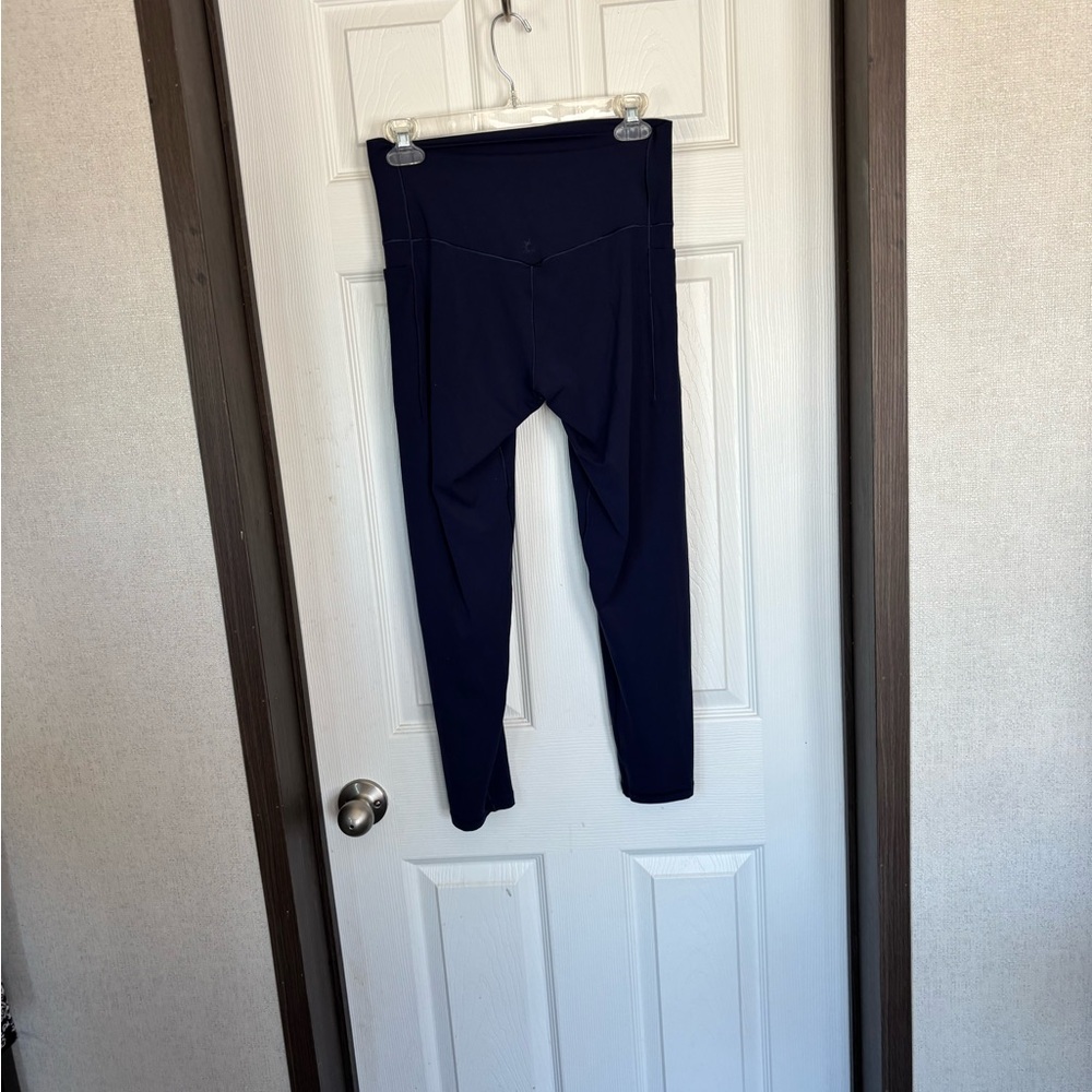 Aerie Navy Blue Leggings - Picture 5 of 7